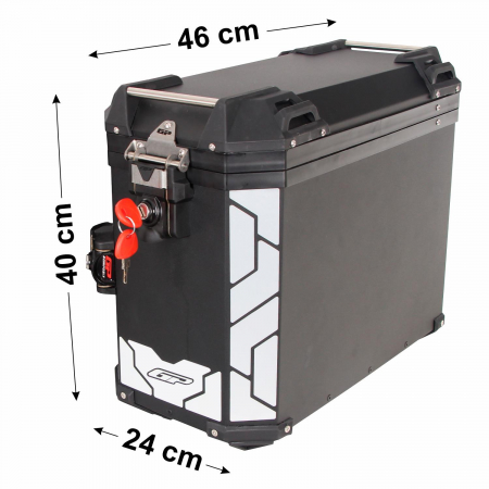 Set genti laterale din aluminiu 40 litri [6]