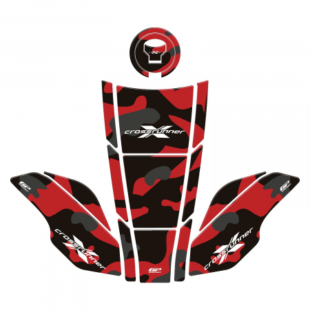 Tank Pads - HONDA VFR800 X CROSSRUNNER         