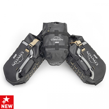 Genti Moto - Genti laterale 12 litri cu sistem de fixare inclus