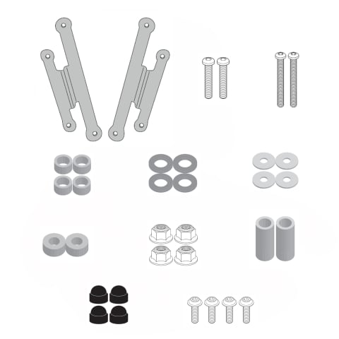 Model Moto - Kit fixare parbriz 1221A