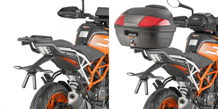 KTM - Suport geanta Topcase KTM Duke 125-390 (17 - 23)        