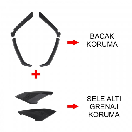 GP Kompozit - YAMAHA NMAX 125-155 2021-2024         