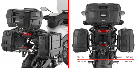 Model Moto - Suport genti laterale YAMAHA Tracer 9 / Tracer 9 GT / Tracer 9 GT+ (25 -26)        