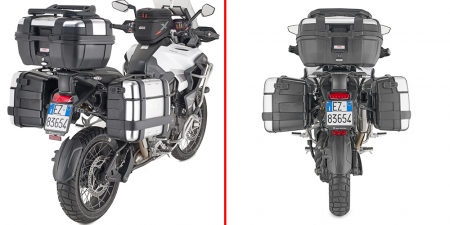 Model Moto - Suport genti laterale TRIUMPH Tiger 1200 GT Explorer (22 - 23) Tiger 1200 Rally Explorer (22 - 23)       