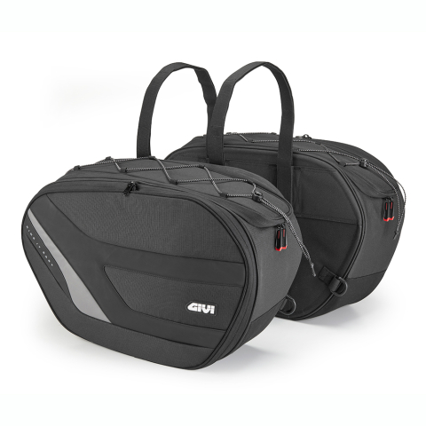 Genti Moto - Set genti moto laterale textil, Givi volum 35 litri