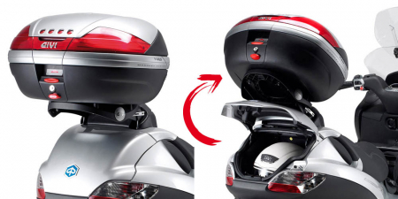 Mp3 125-250-300-400 (06 - 11) - Suport geanta Topcase PIAGGIO Mp3 Touring 300 - 400 (11) / Mp3 Business 500 (12 - 13) / Mp3 Sport 500 (12 - 13) / MP3 300 Business (12 - 14) / MP3 300 SPORT (12 - 14) Mp3 125-250-300-400 (06 - 11)       