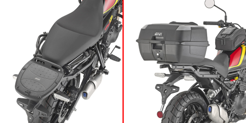 Model Moto - Suport geanta topcase ROYAL ENFIELD Guerrilla 450 (24 - 25)