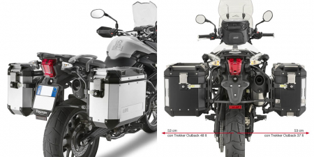 Tiger 800 / 800 XC / 800 XR (11 - 17) - Suport genti laterale TRIUMPH Tiger 800 / 800 XC / 800 XR (11 - 17)        