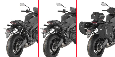 Model Moto - Suport genti laterale din material textil YAMAHA MT-09 (24-26)