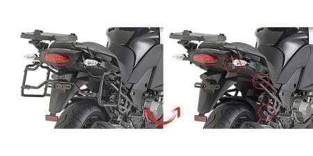 Model Moto - Suport genti laterale KAWASAKI Versys 1000 (15 - 16)        