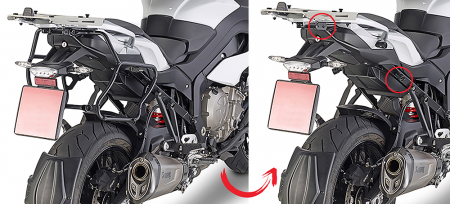 Model Moto - Suport genti laterale BMW S 1000 XR (15 - 19)        