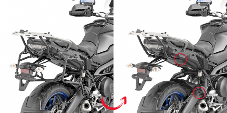 Tracer 900 / Tracer 900 GT (18 - 20) - Suport genti laterale YAMAHA Tracer 900 / Tracer 900 GT (18 - 20)        