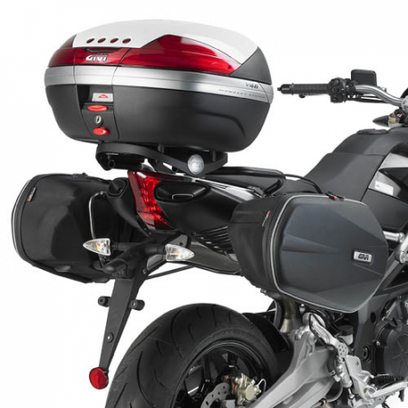 Model Moto - Suport genti laterale textil APRILIA Dorsoduro 750 / Dorsoduro 1200 (08 - 16)        