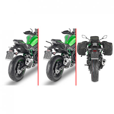 Z 900 (20 - 22) - Suport genti laterale textil KAWASAKI Z 900 (20 - 23)