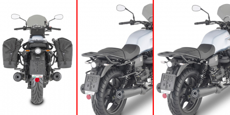 V7 850 Stone / Special (21 - 25) - Suport genti laterale textil MOTO GUZZI V7 850 Stone / Special (21 - 23)