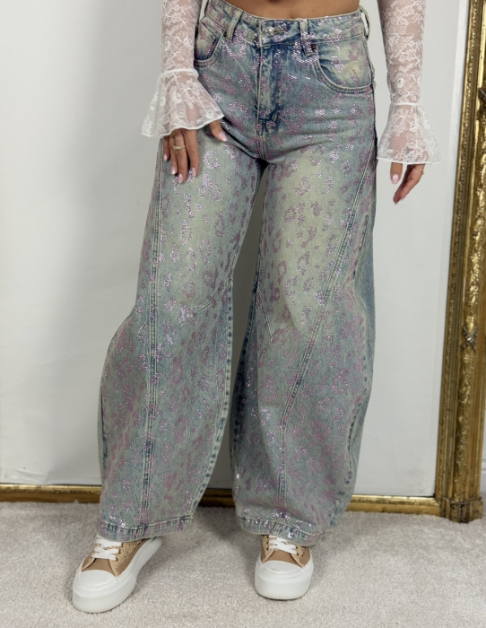 Blugi Pantery Pink [2]