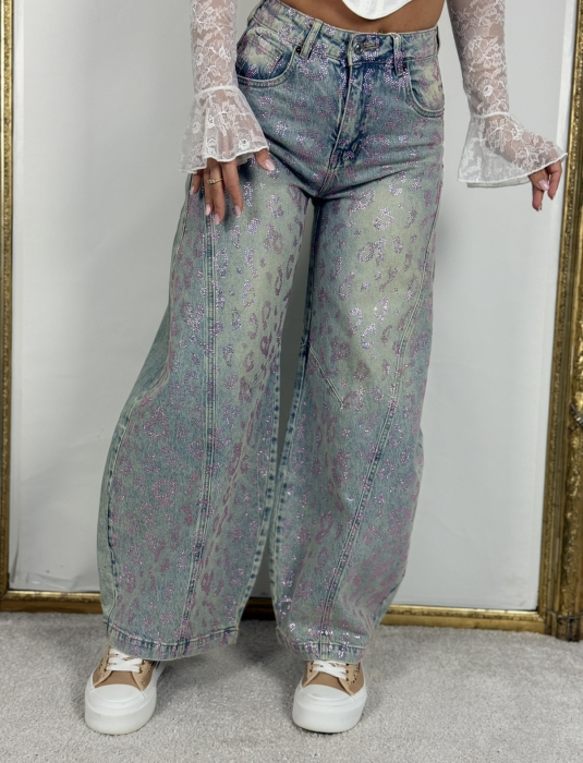 Blugi Pantery Pink [4]