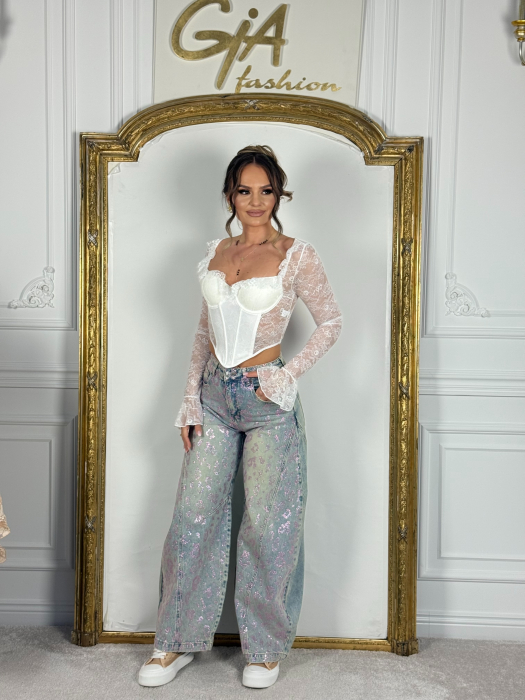 Blugi Pantery Pink [5]