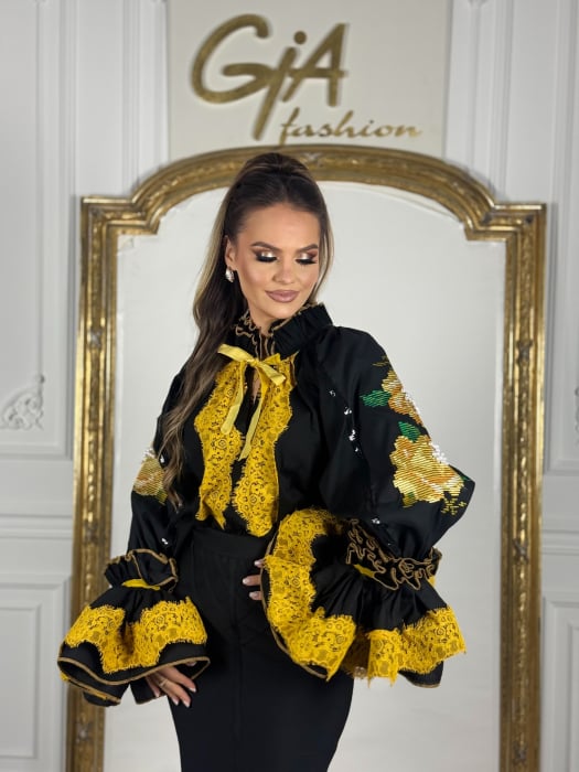 Camasa cu Motive Traditionale Felly [3]