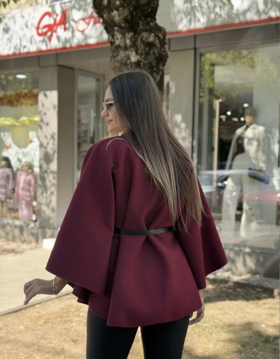 Capa Merina  Bordo [2]