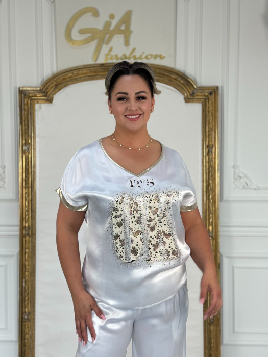 Compleu Larisse SILVER WHITE [2]