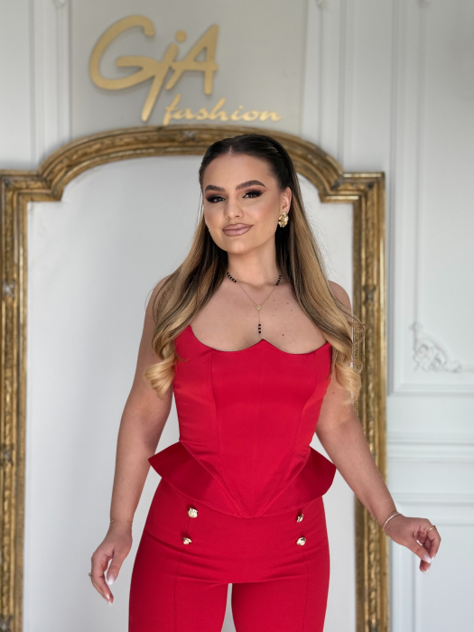 Corset Red Emilly [2]