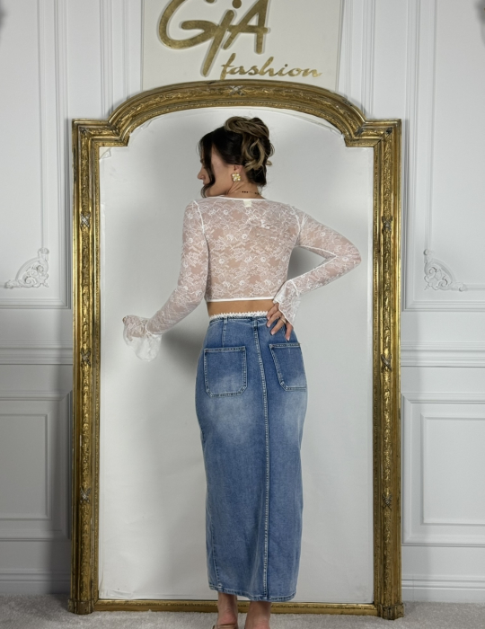 Fusta Denim Allia [8]