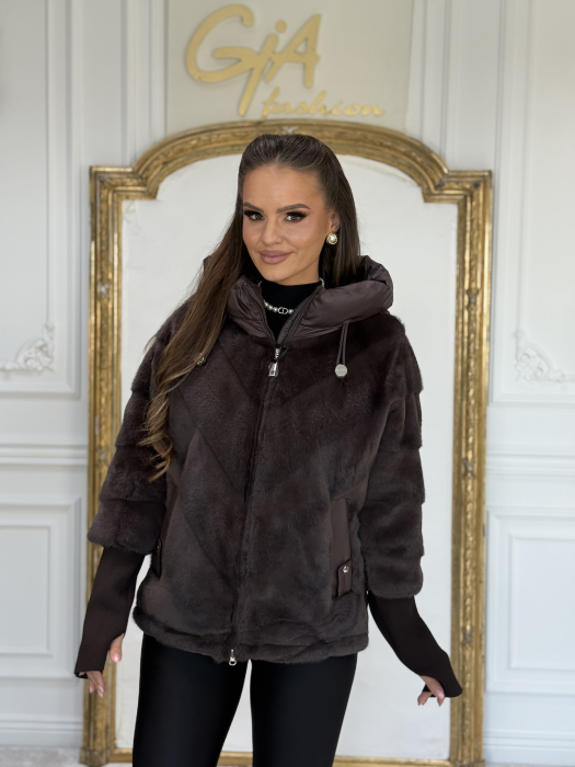 Geaca Arisia DarkBrown [4]
