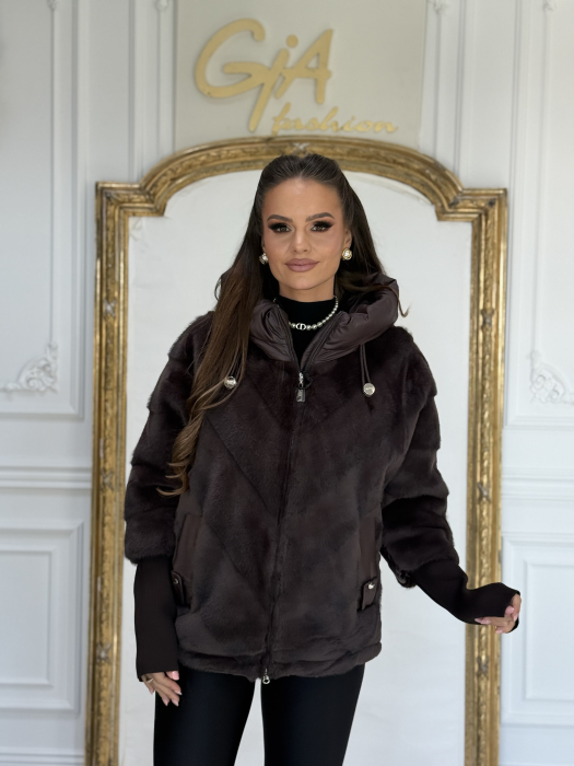 Geaca Arisia DarkBrown [3]