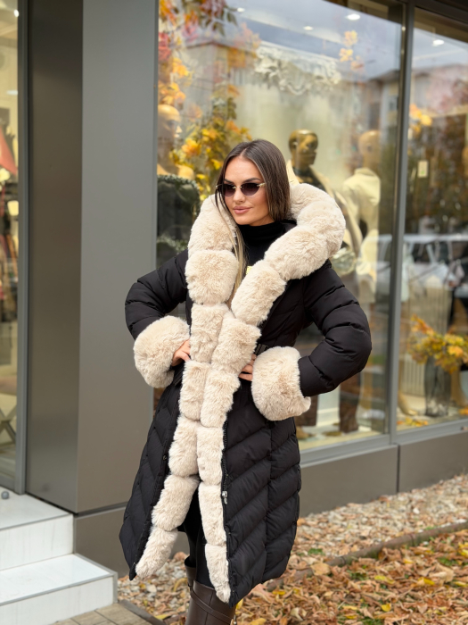 Geaca cu Blana Ecologica Zerallia [6]