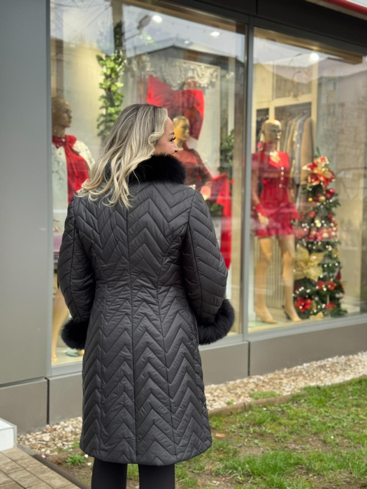 Geaca cu Blana Naturala Emira [5]