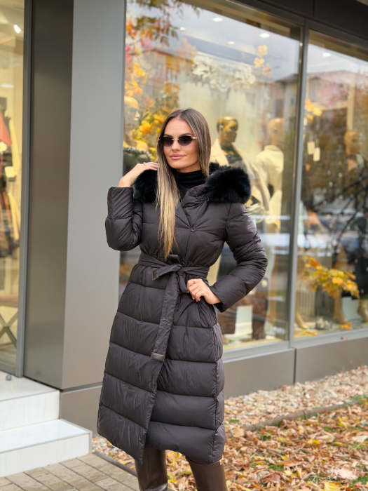 Geaca cu Blana Naturala Hemassy [6]