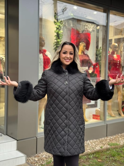 Geaca cu Blana Naturala Kanella [3]