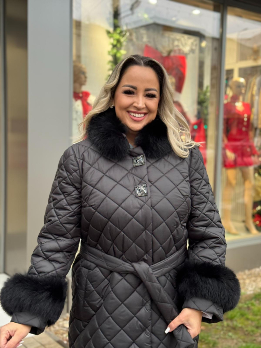 Geaca cu Blana Naturala Kanella [2]