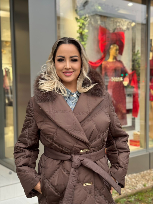 Geaca cu Blana Naturala Maressa [3]