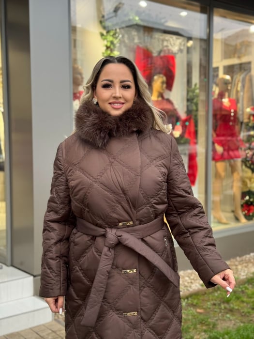 Geaca cu Blana Naturala Maressa [4]