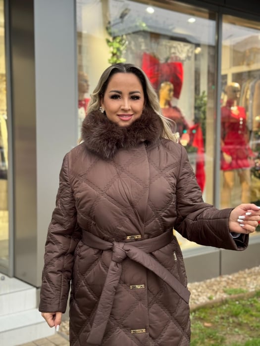 Geaca cu Blana Naturala Maressa [2]