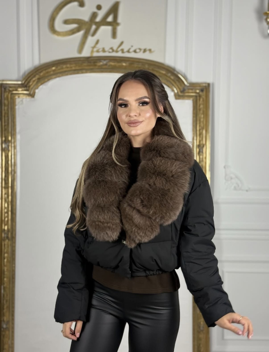 Geaca cu Blana Naturala Massia [2]