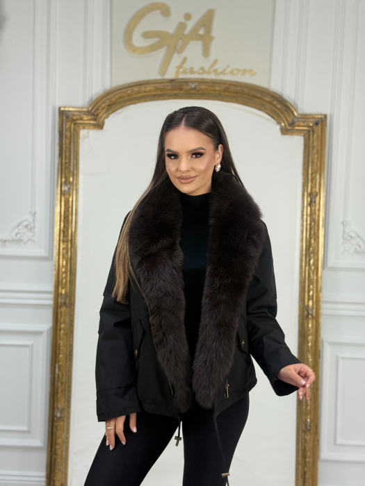 Geaca cu Blana Naturala Sevilla [5]