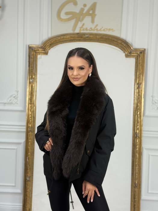 Geaca cu Blana Naturala Sevilla [4]