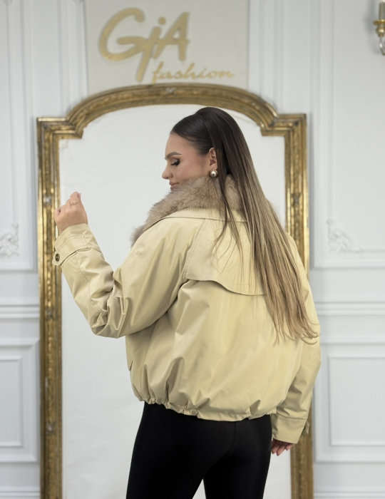 Geaca cu Blana Naturala Zemassia [5]