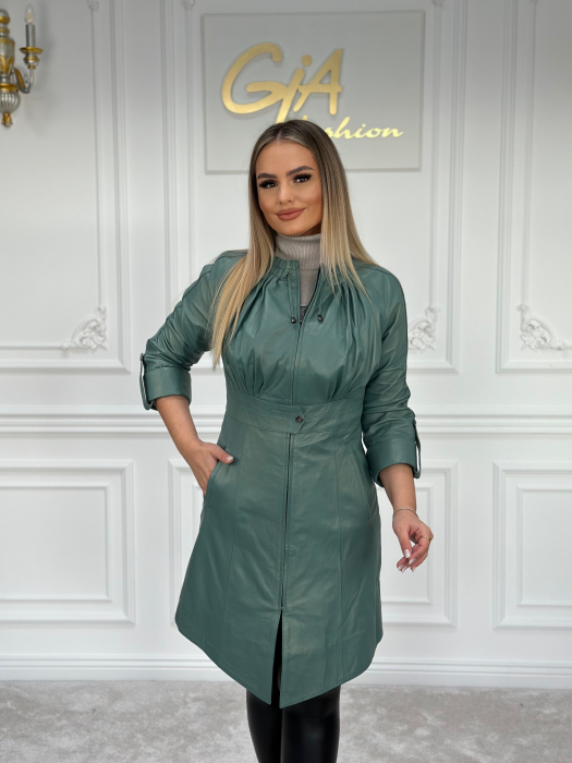 Geaca de Piele Green [2]