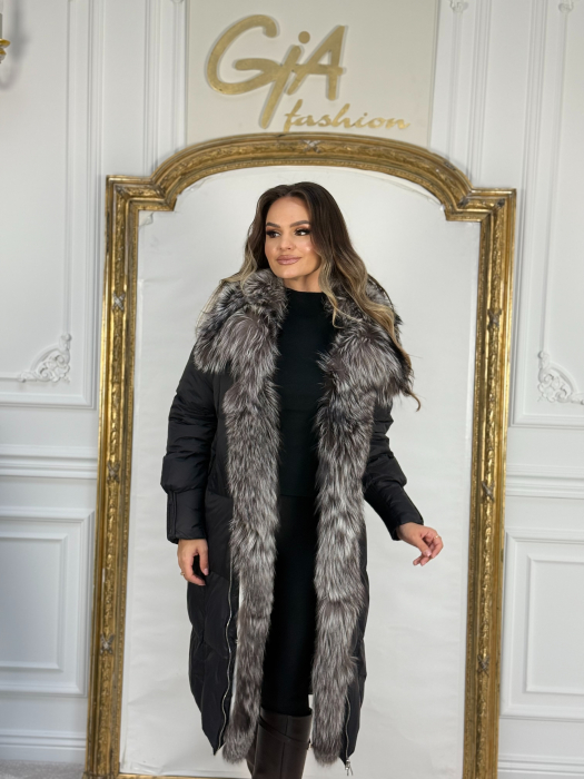 Geaca din Blana Naturala Ademilla [6]