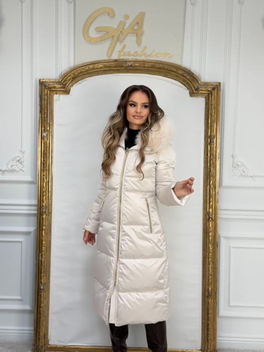 Geaca cu Blana Naturala Snowy [6]