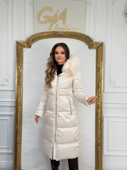 Geaca cu Blana Naturala Snowy [3]