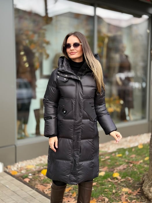 Geaca Tip Ghiozdan Evellia Black [6]