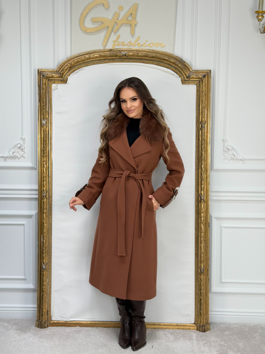 Palton cu Blana Naturala Damella [12]