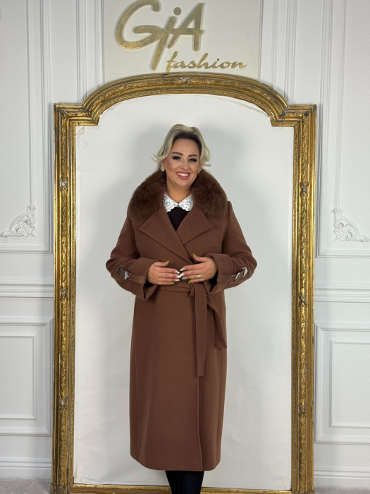 Palton cu Blana Naturala Damella [16]