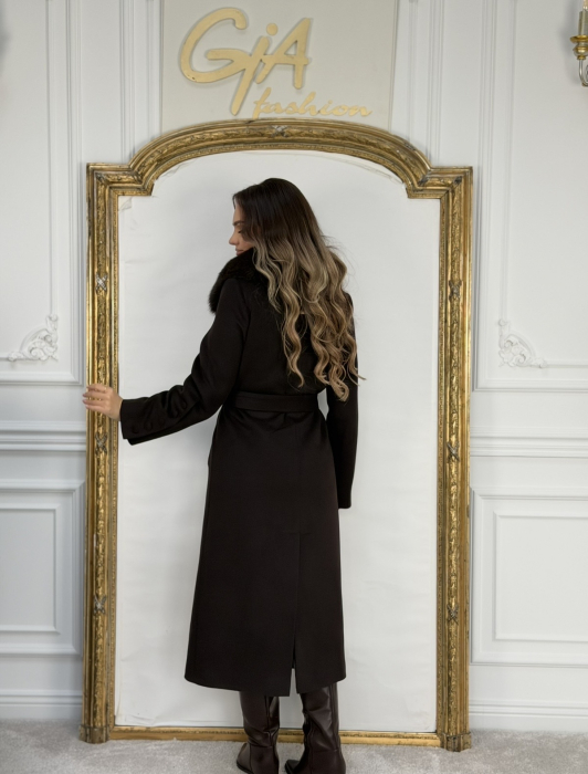 Palton cu Blana Naturala Maseria [7]