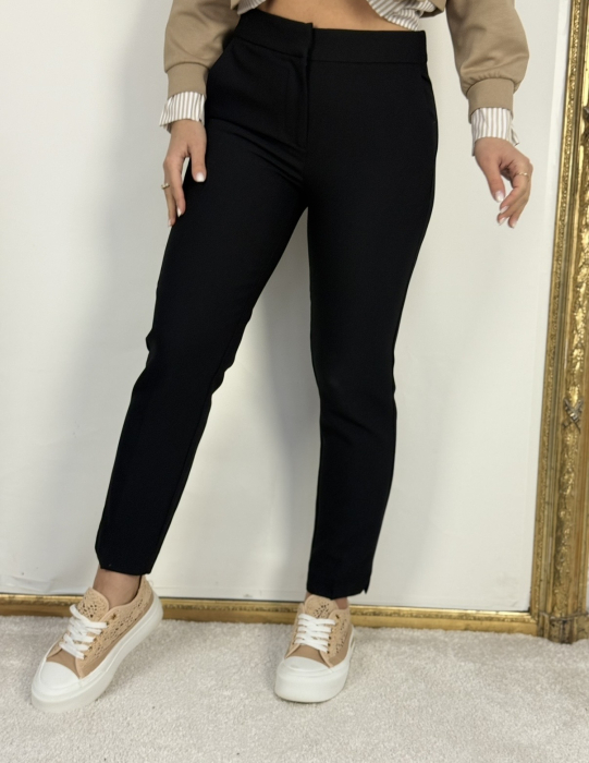 Pantaloni cu Elastic Hellaza Black [6]